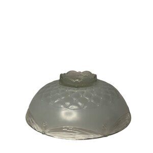 VTG Round Decorative Glass Ceiling Light Cover Dome Shade Textured Replacement